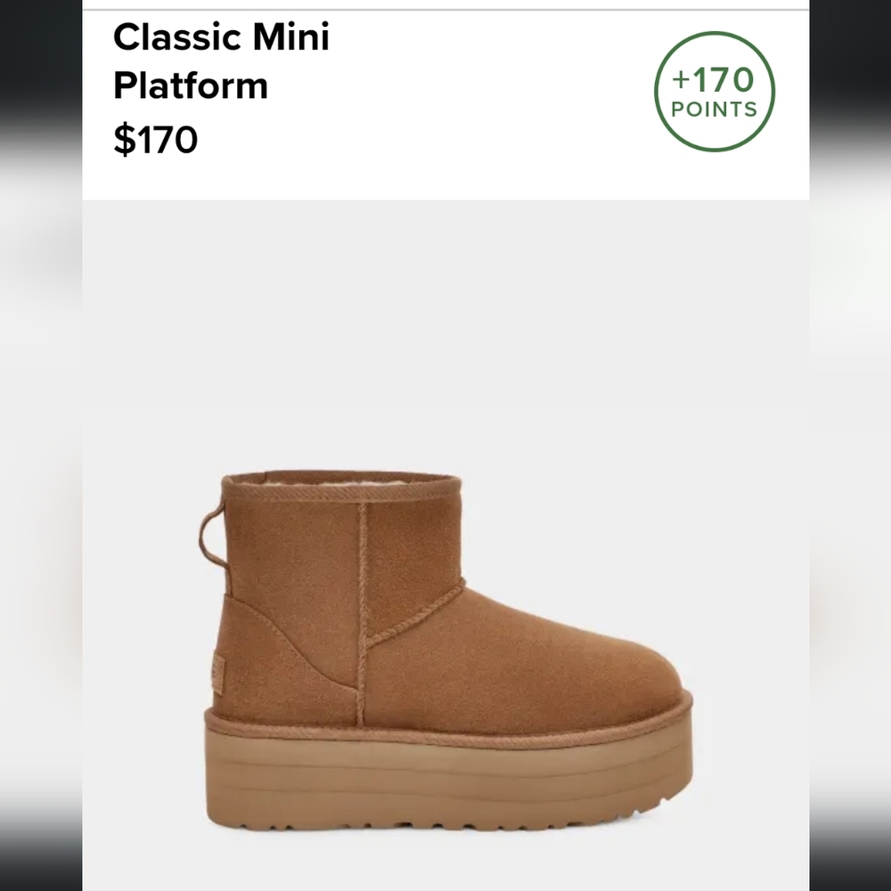 UGG Classic Mini Platform Boots NWOB